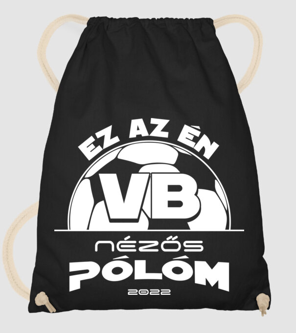Vb nézős póló minta fekete pólón