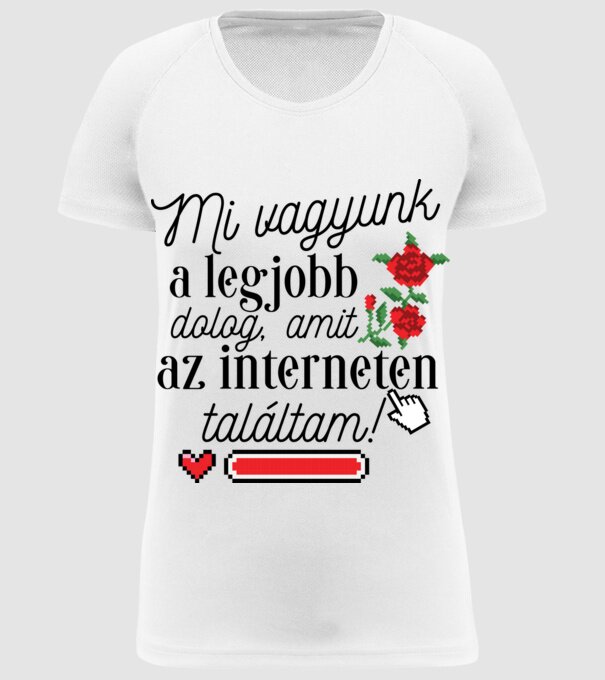 A legjobb amit a neten találtam minta fehér pólón