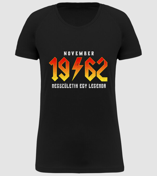 1962 November megszületik egy legenda minta fekete pólón