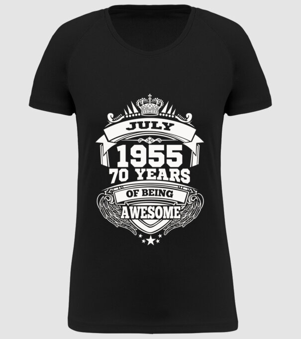 Awesome being of 1955 JÚLIUS minta fekete pólón