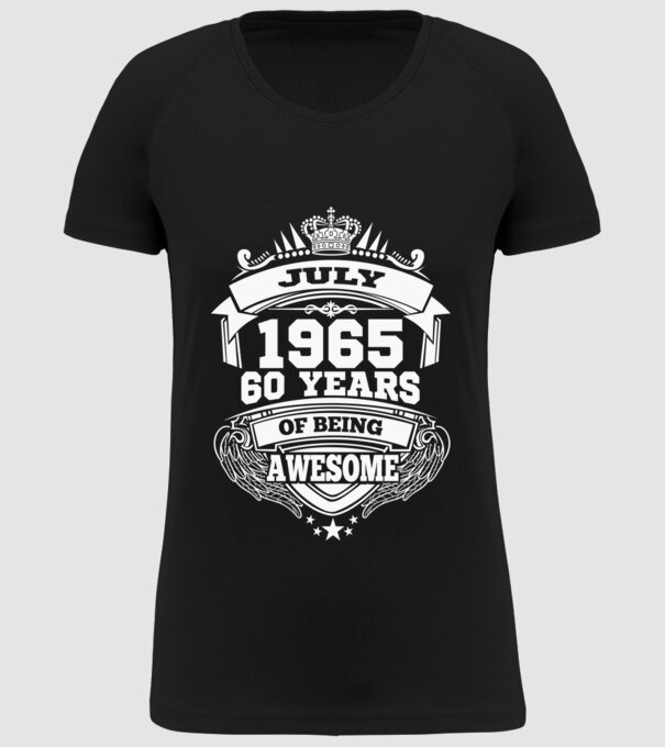 Awesome being of 1965 JÚLIUS minta fekete pólón