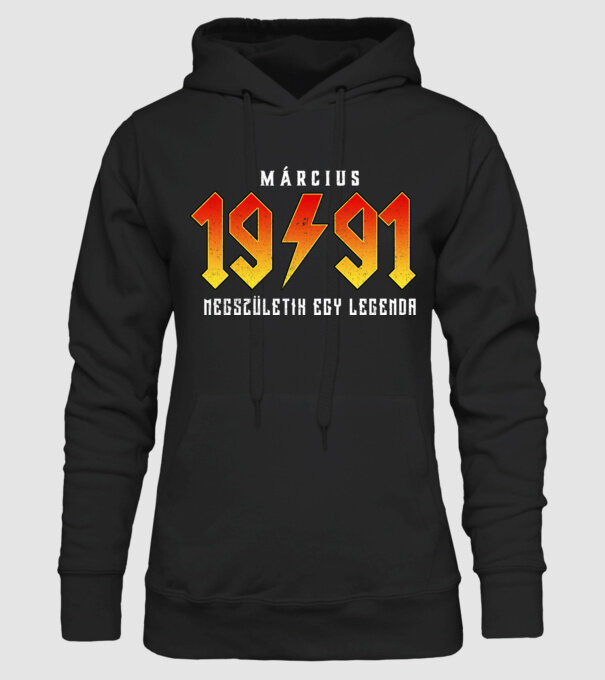 1991 03-MÁRCIUS minta fekete pólón