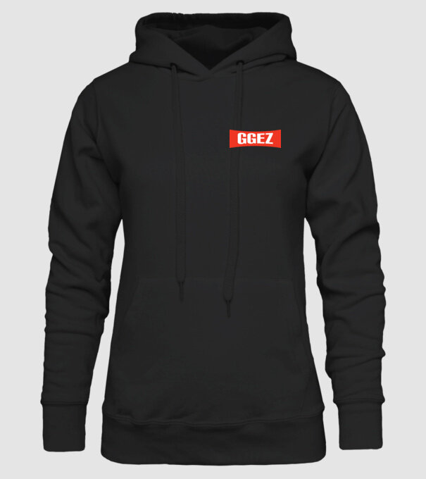 GAMER ggez minta fekete pólón