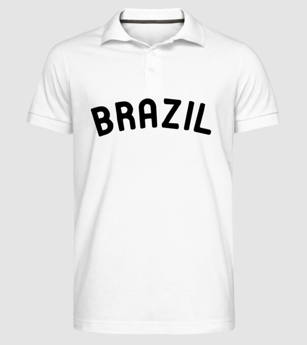 brazil minta fehér pólón