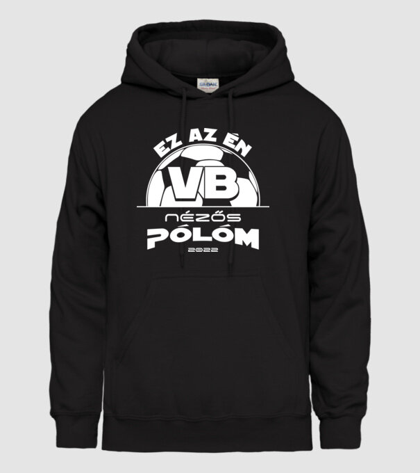 Vb nézős póló minta fekete pólón