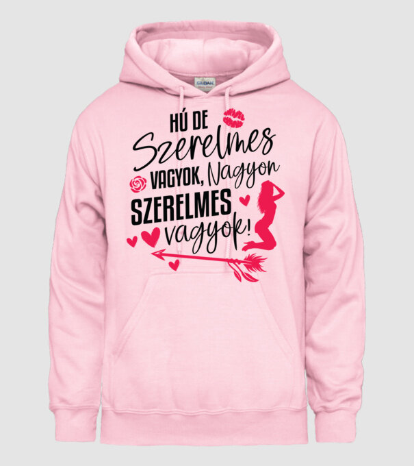 Dalszöveg Szerelmes vagyok én minta világos rózsaszín pólón