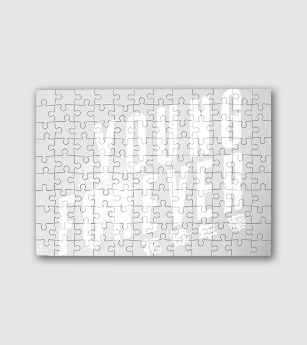 BTS YOUNG FOREVER minta fehér pólón