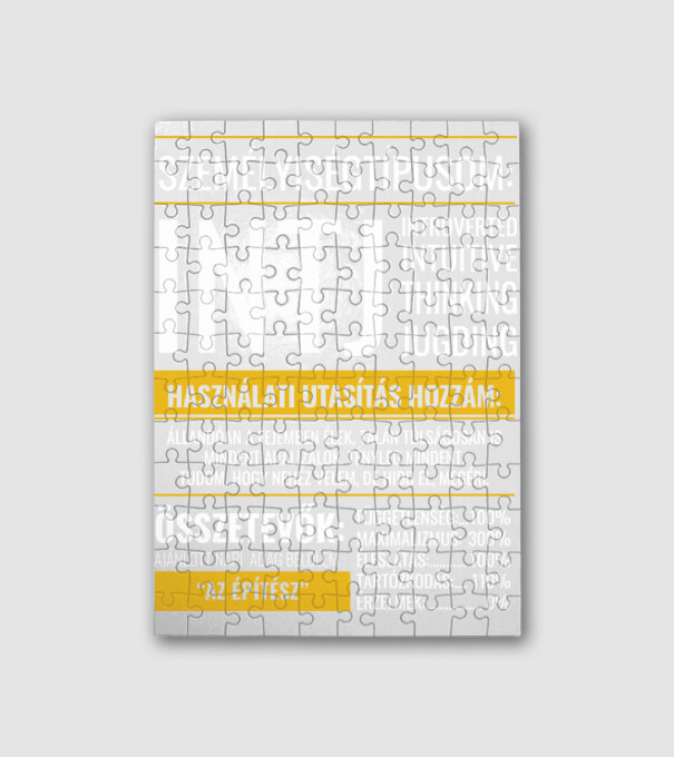 16 Személyiségtipus RÉSZLETES JELLEMZŐK INTJ AZ ÉPÍTÉSZ minta fehér pólón