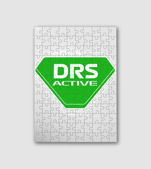 DRS ACTIVE minta fehér pólón