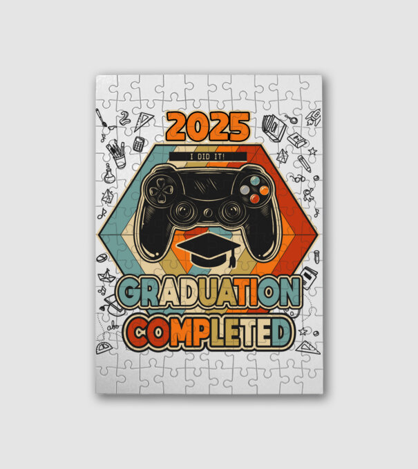 Grad completed minta fehér pólón