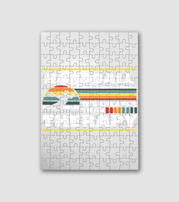 Handball therapy minta fehér pólón