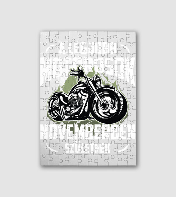 Legjobb motoros hegyek NOVEMBER minta fehér pólón
