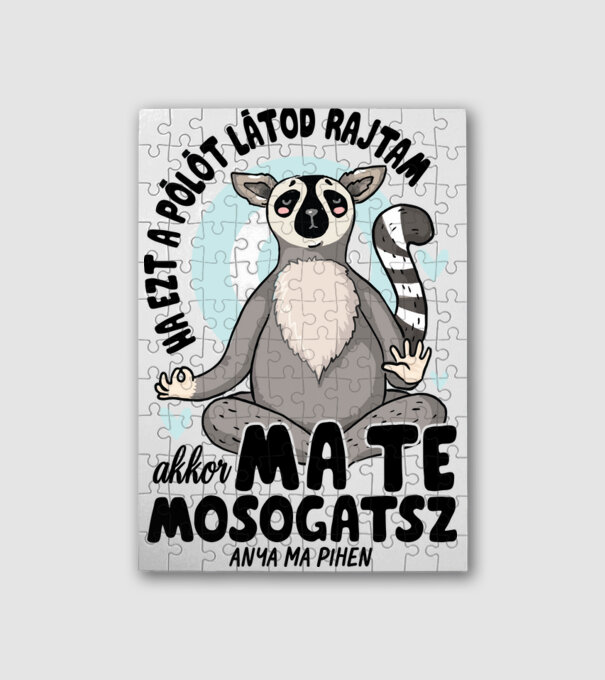 Ma te takarítasz maki fehérre minta fehér pólón
