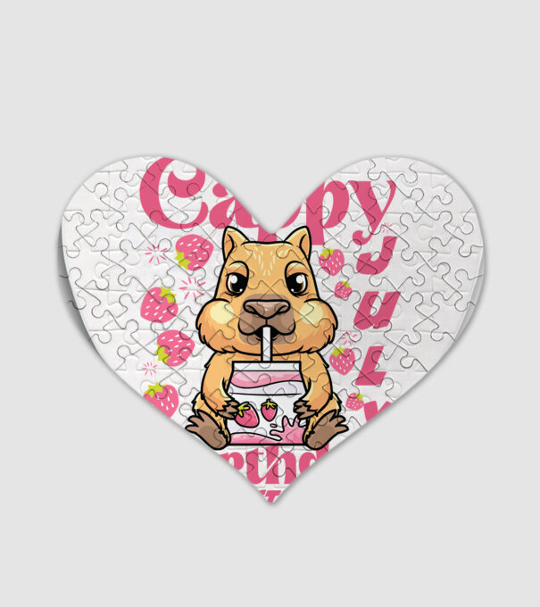 Cappy Birthday July minta fehér pólón