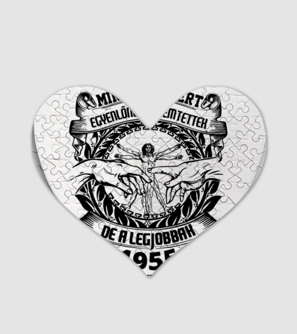 DA VINCHI születésnap 70 éves 1955 minta fehér pólón