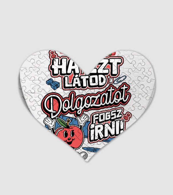 Ha ezt látod dolgozatot fogsz írni minta fehér pólón