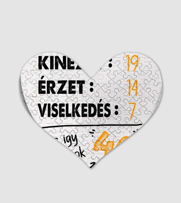 Kinézet, Érzet, Viselkedés 40 - Fehér alap minta fehér pólón