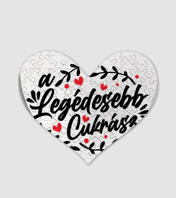 Legédesebb cukrász minta fehér pólón