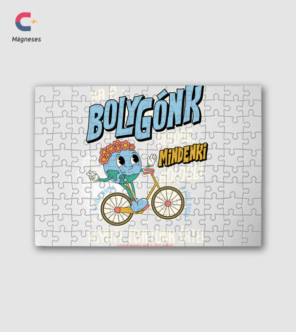 A bolygónk boldog mindenki boldog minta fehér pólón