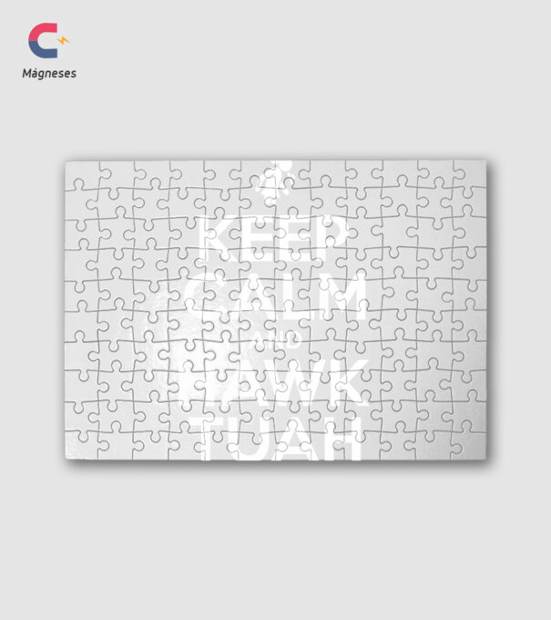 Keep calm and hawk tuah minta fehér pólón