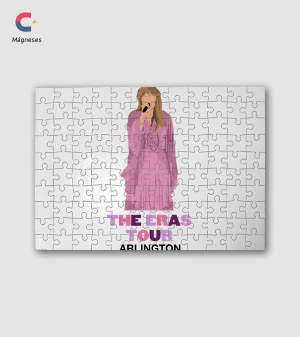 Taylor Swift The Eras Tour Arlington 3 minta fehér pólón