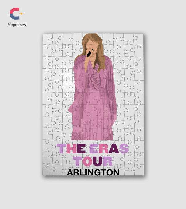 Taylor Swift The Eras Tour Arlington 3 minta fehér pólón