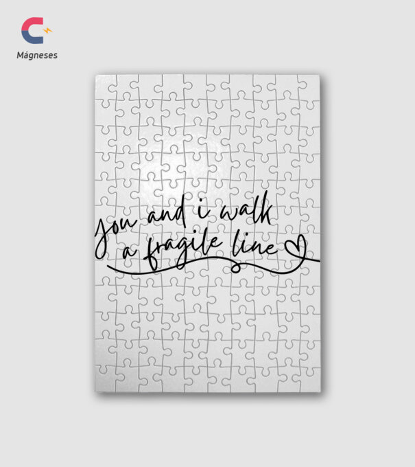 Taylor Swift you and i walk a fragile line minta fehér pólón