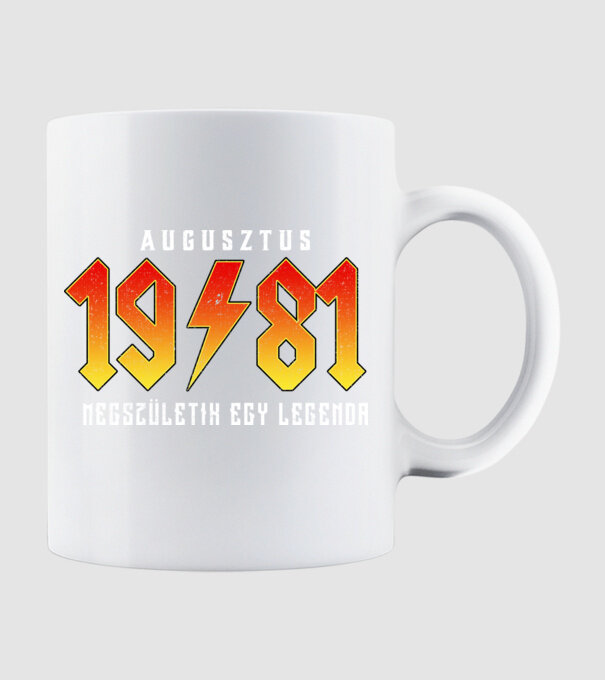 1981 08-AUGUSZTUS minta fehér pólón