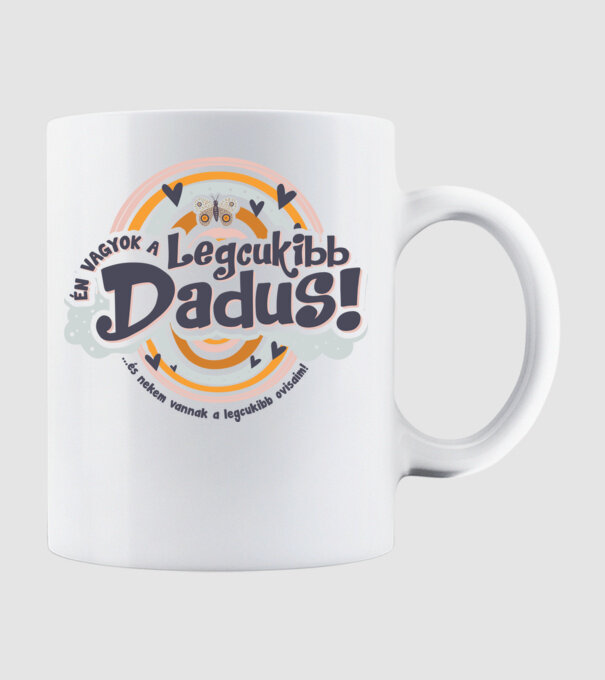 Legcukibb Dadus minta fehér pólón