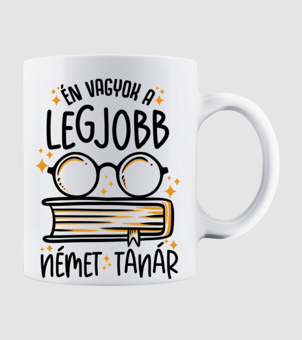 Legjobb drk német tanár minta fehér pólón