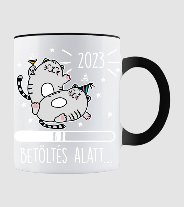 2023 betoltes alatt minta fekete pólón