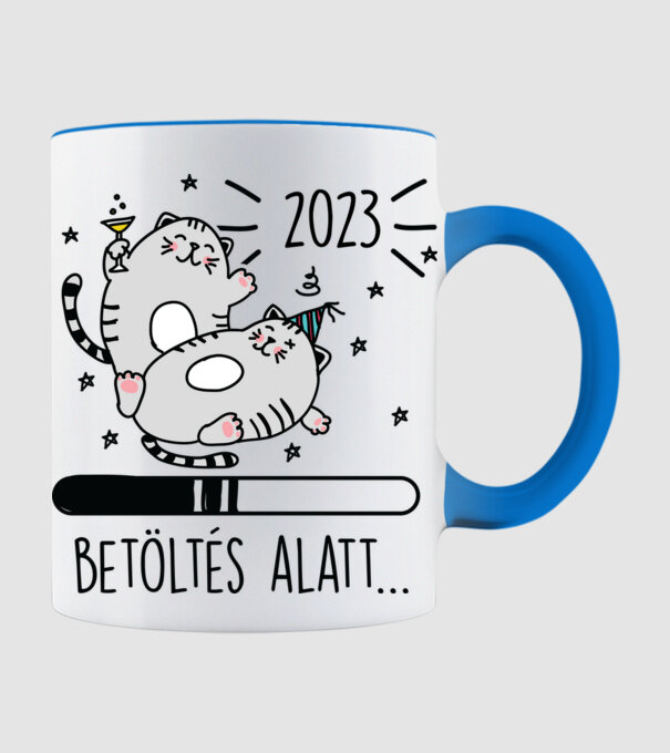 2023 betoltes alatt minta világoskék pólón