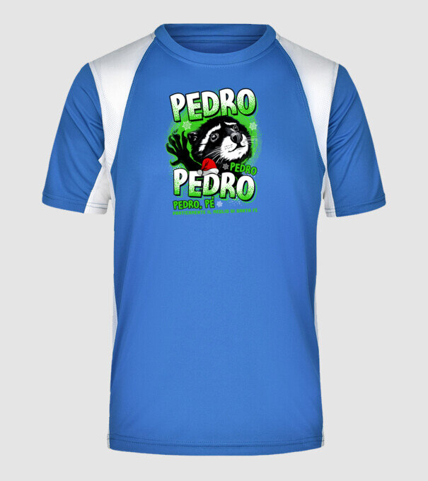 Pedro Pedro xmas minta királykék pólón