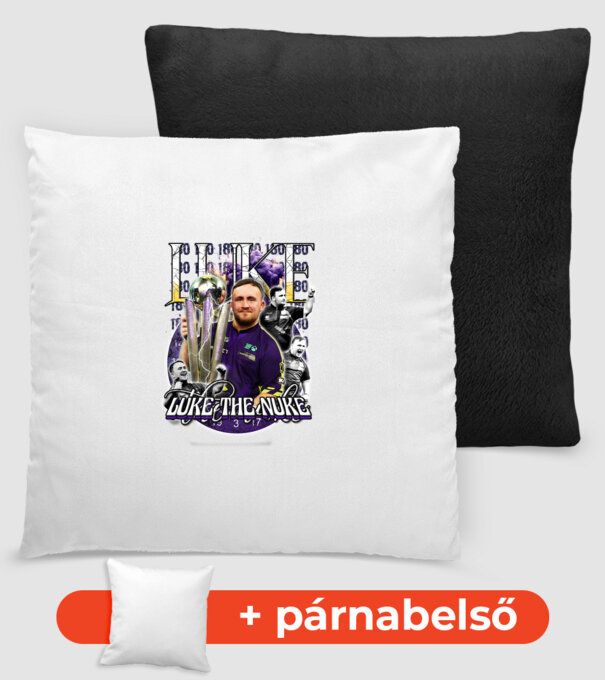 Luke Litter bajnok minta fekete pólón