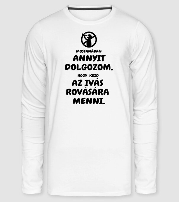 Ivás-Buli minta fehér pólón