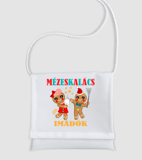 Mézeskalács Imádók minta fehér pólón