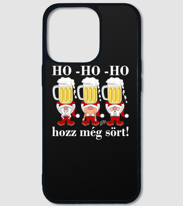 Hozz Még Sört Apók A minta fekete pólón