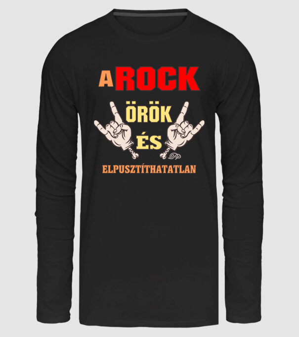 Örök Villák minta fekete pólón