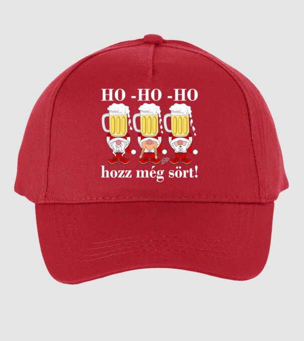 Hozz Még Sört Apók A minta piros pólón