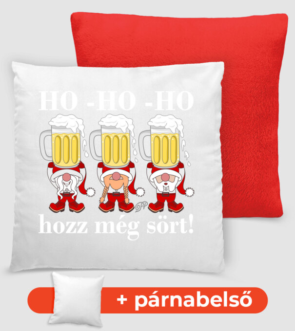 Hozz Még Sört Apók A minta piros pólón
