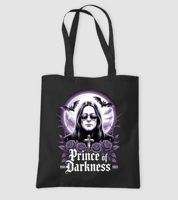 Prince of Darkness minta fekete pólón