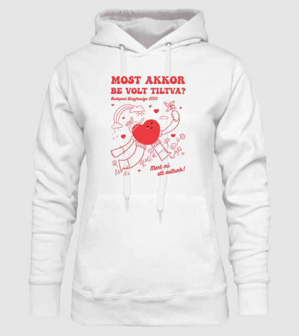 Pride-Most akkor be volt tiltva? minta fehér pólón