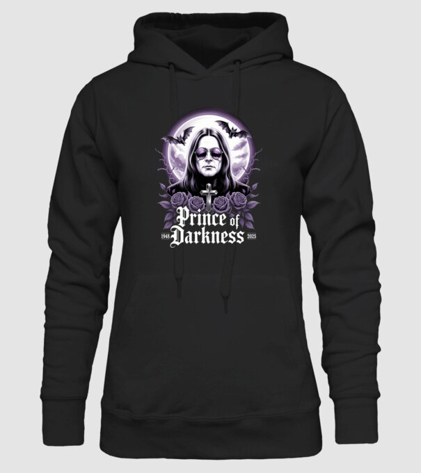 Prince of Darkness minta fekete pólón