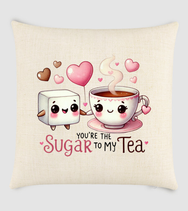 You are the sugar to my tea minta homokszín pólón