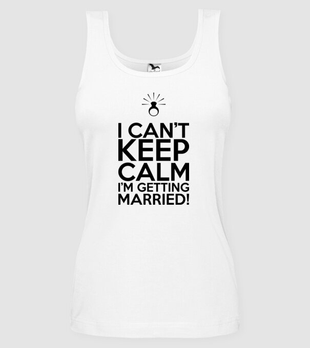 ...Getting Married! - LBP minta fehér pólón