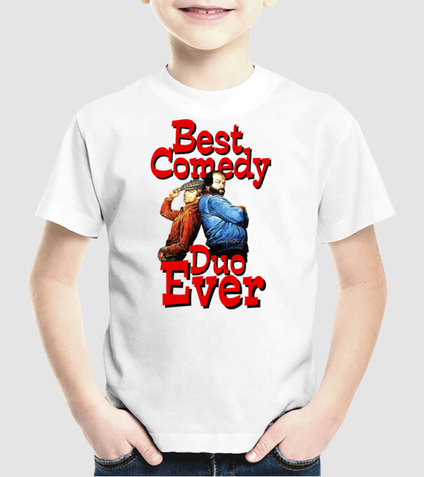 Best Comedy Duo Ever - Y0 minta fehér pólón