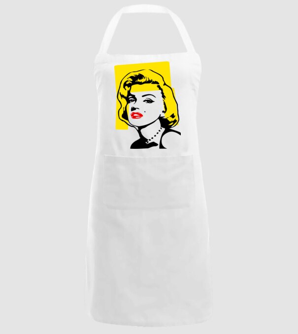 Marilyn Monroe - Y0 minta fehér pólón