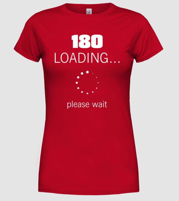 180 Loading... - TDS minta piros pólón