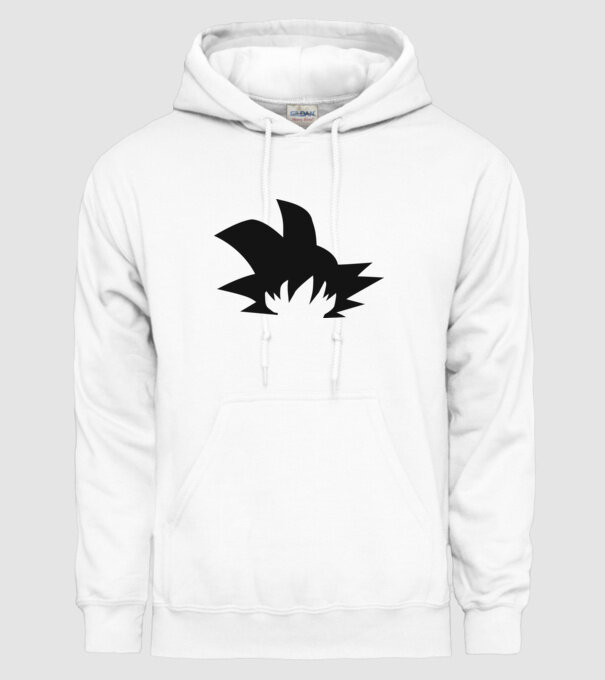 Goku minta fehér pólón
