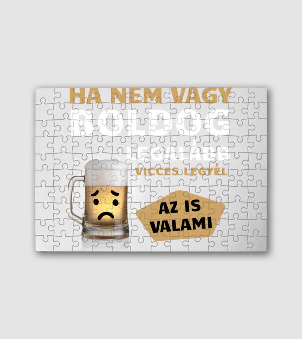 Vicces minta fehér pólón
